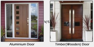 One of the most contested debates among door manufacturers, supplier and of course buyers is – Which type of door is better - Aluminium or Timber?